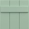 Ekena Millwork 12"W x 12"H True Fit PVC Joined Board-n-Batten Shutters Sample, Seaglass SAMPLE-TFPBBSG - alternate 1
